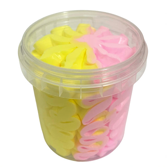 Duckie 2 tone bath/shower whips in Baby Powder image 0